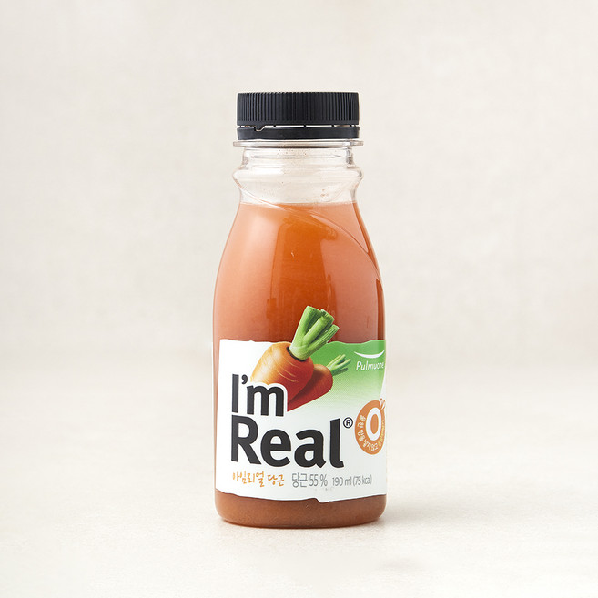 풀무원 아임리얼당근 주스, 190ml, 1개