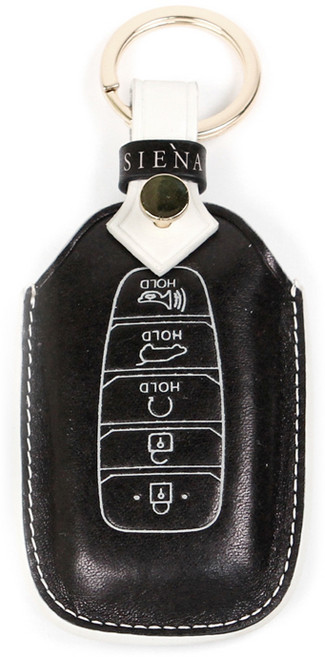 시에나 니케 자동차 키홀더 키케이스, 블랙&화이트, 현대 E Type