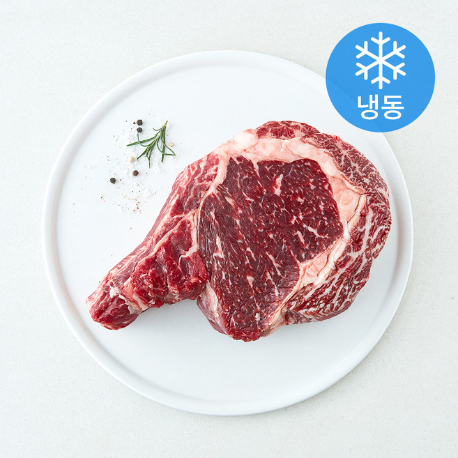 건화한우다 등심 토마호크 2등급 구이용 (냉동), 1개, 1kg