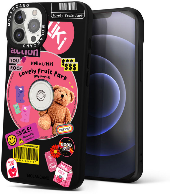 모란카노 소프트 실리콘 라이프 휴대폰 케이스