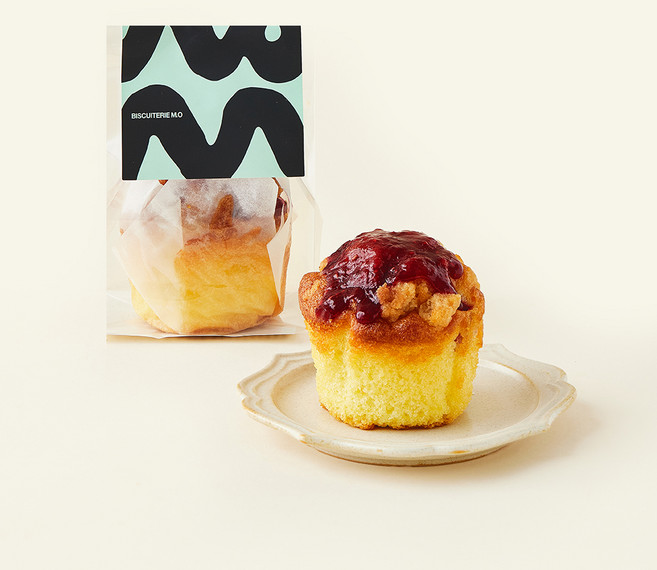 비스퀴테리엠오 라즈베리 케이크, 90g, 1개