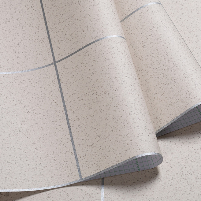 언헤브 데일리 바닥 스티커 시트지, 35베이지그라파이트, 60cm x 3m