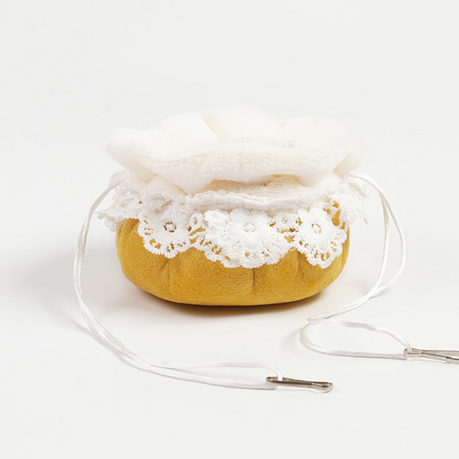 랜보어 햄스터 포치 레이스 스윙둥지 하우스, 옐로우, 1개