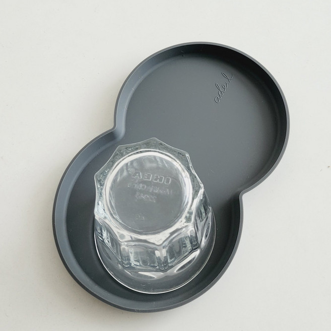 에이드엘 트윈스 실리콘 트레이, 다크그레이, 1개