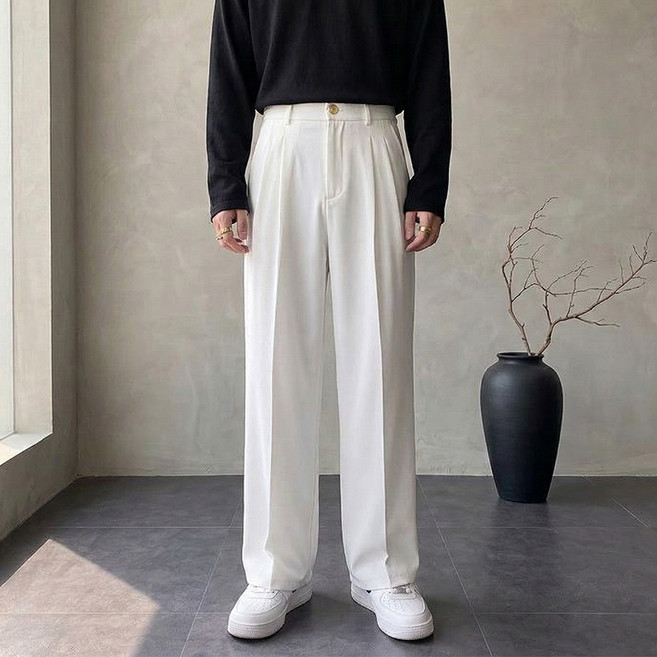 닷이프 남성용 고급스러운 캐주얼 정장 슬랙스 D263-0420