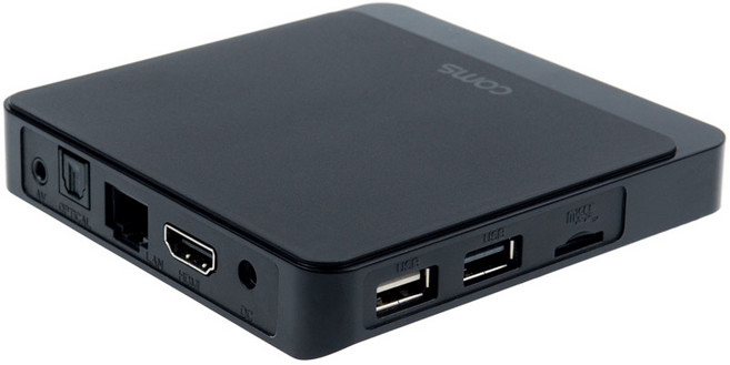 컴스 안드로이드 구글플레이 유튜브 넷플릭스 시청 4K TV 박스, EL564, 1개