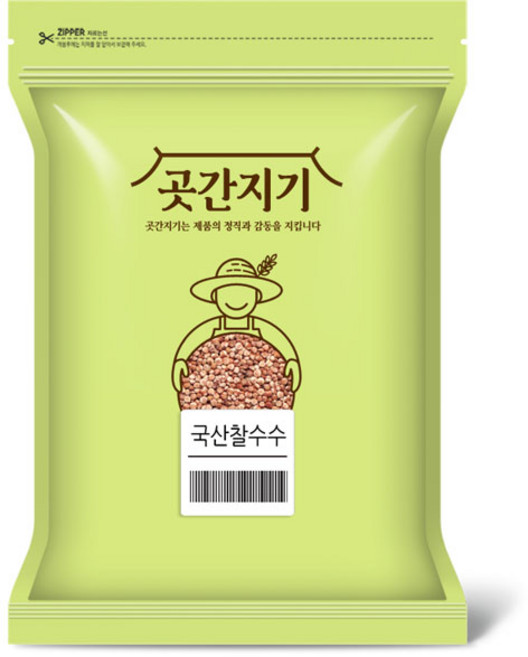 곳간지기 국산 찰수수, 1kg, 1개