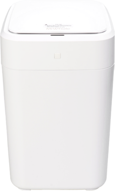 Miwhole Mihall 自動感應智能垃圾桶, 白色