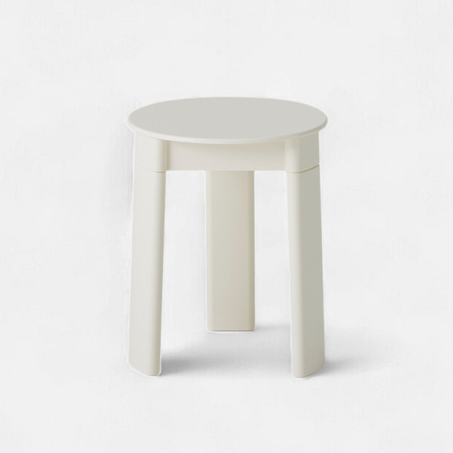한샘 ABS 미니 스툴, 바닐라, 1개
