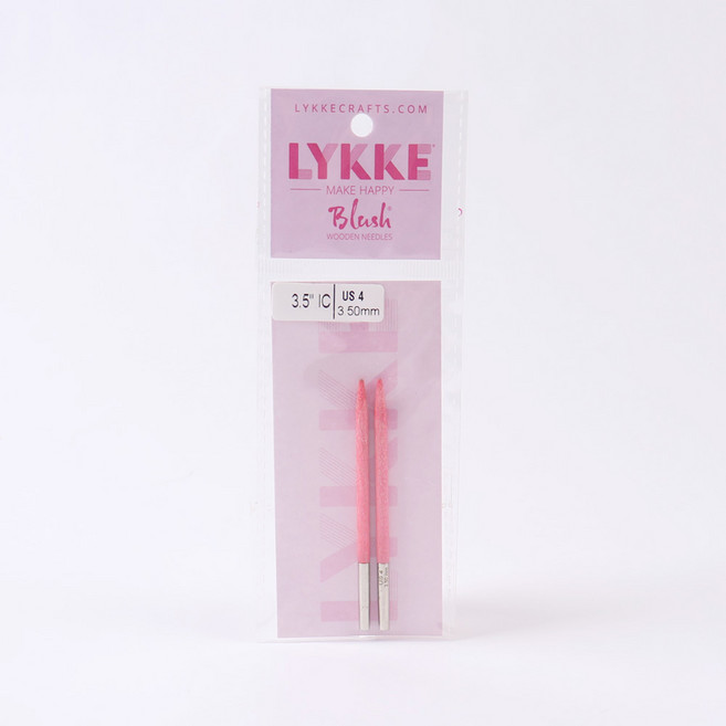 LYKKE Knitwit BLUSH 組合式輪針針頭, 1個