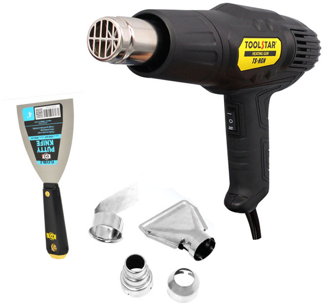 툴스타 열풍기 + 4종 노즐 + 헤라 랜덤발송 TS-HGN, 1세트