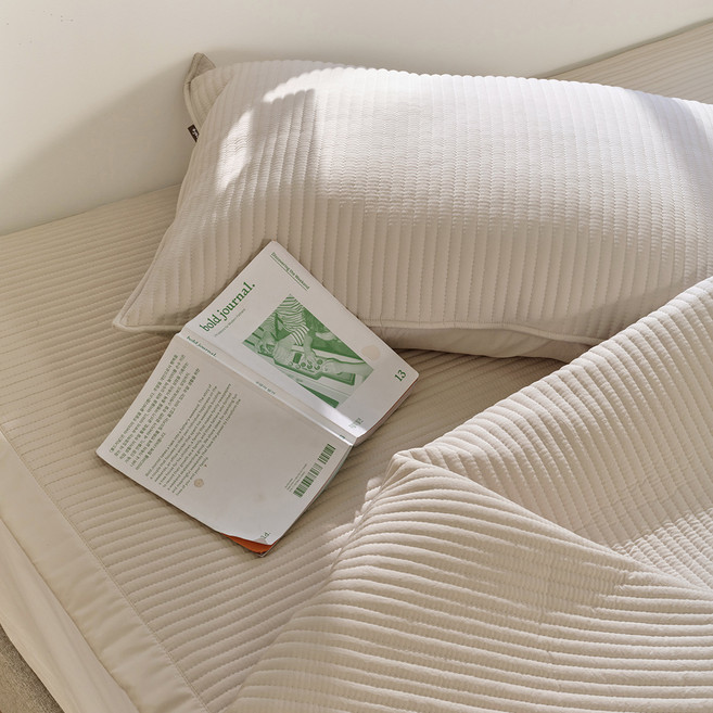 파르페by알레르망 에어리 알러지케어 크리즈워싱 이불겸 패드 스프레드, 베이지