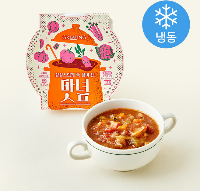 그리팅 마녀스프 (냉동), 240g, 1개