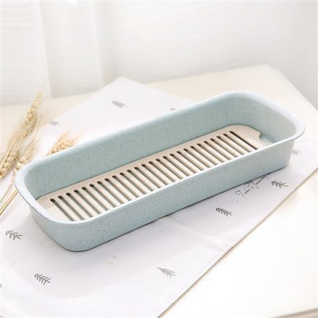 KOVIRA 다용도 수저통 30 x 11 cm, 블루, 2개