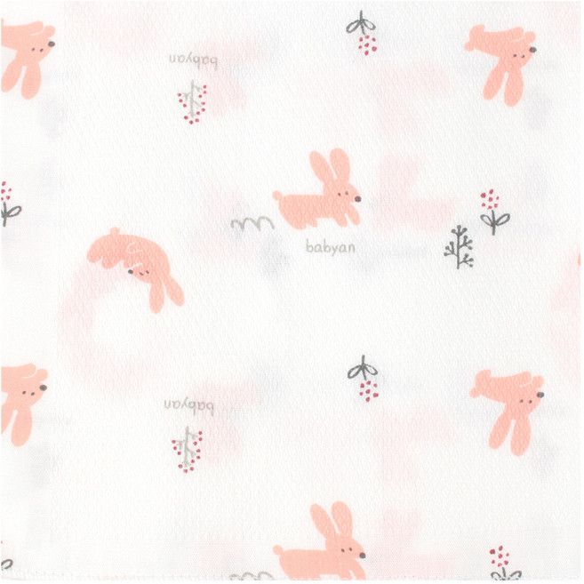 베이비앙 순면 엠보손수건 10p