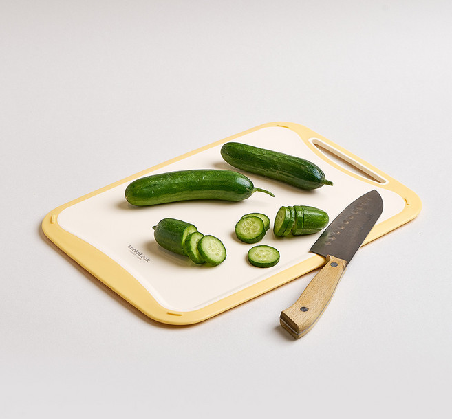 락앤락 벨리 항균 도마, 옐로우, 1개