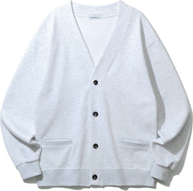 앨빈클로 남녀공용 무지 맨투맨 가디건 MRL479