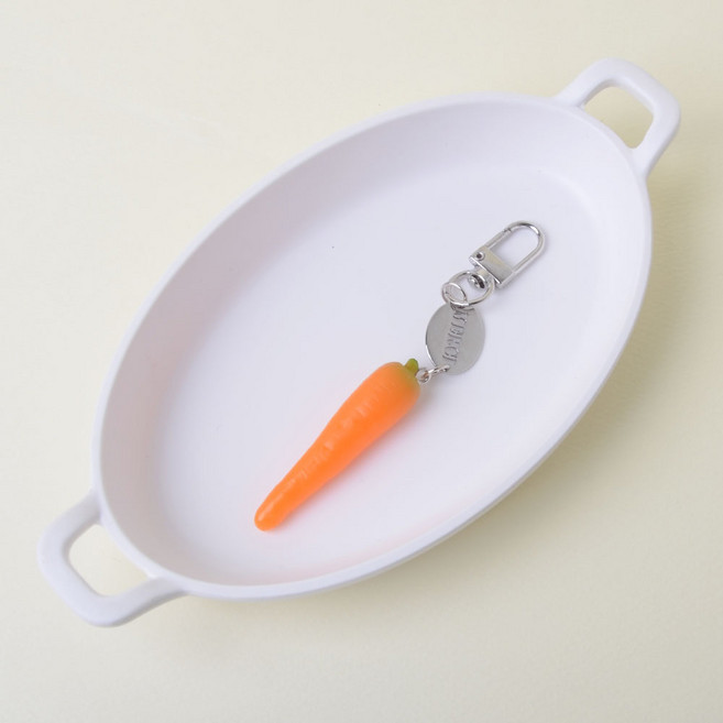 에스케이아이앤디 채소 키링, 당근, 1개
