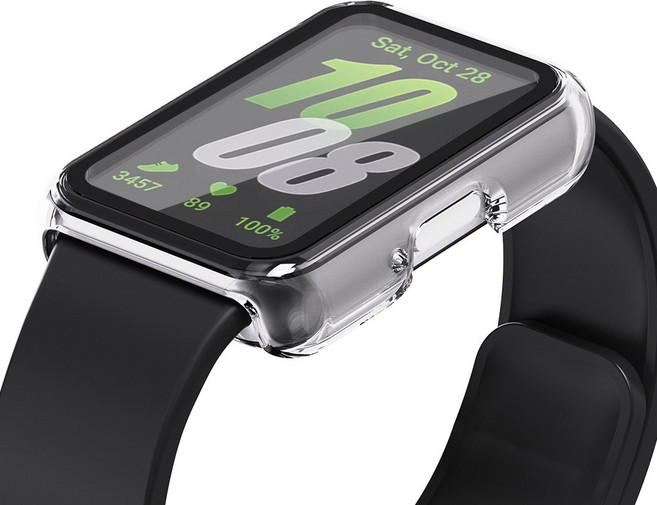 칸탐 갤럭시 핏3 호환 풀커버 케이스, 투명, 1개