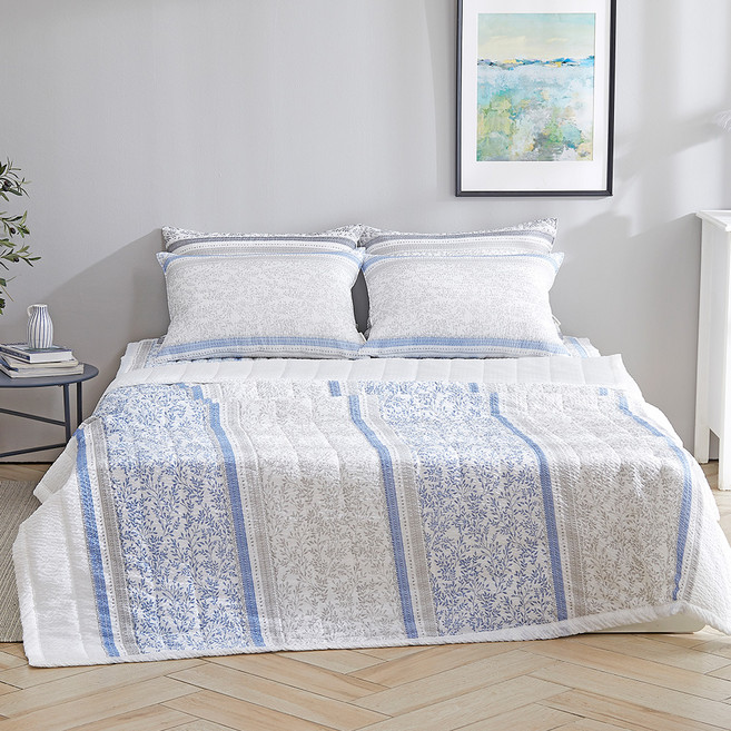 바니루이스 허브 시어서커 여름 이불 세트