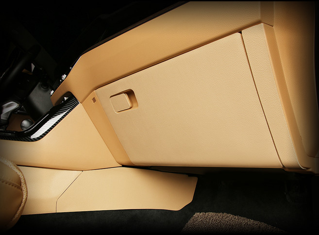 크립톤 가죽 기어사이드 커버 4p, 모하비 더 마스터, 새들브라운(사피아노)