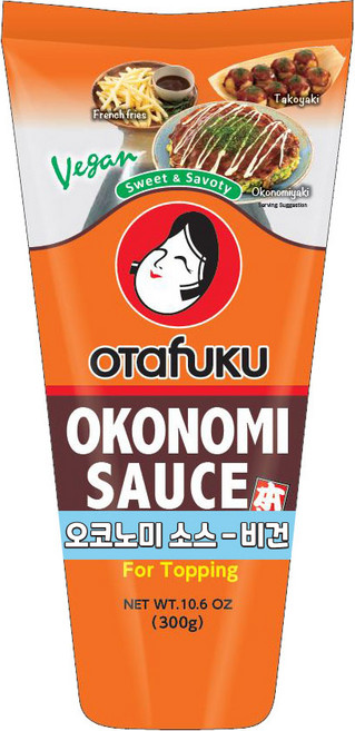 오타후쿠 오코노미 소스 비건, 300g, 1개