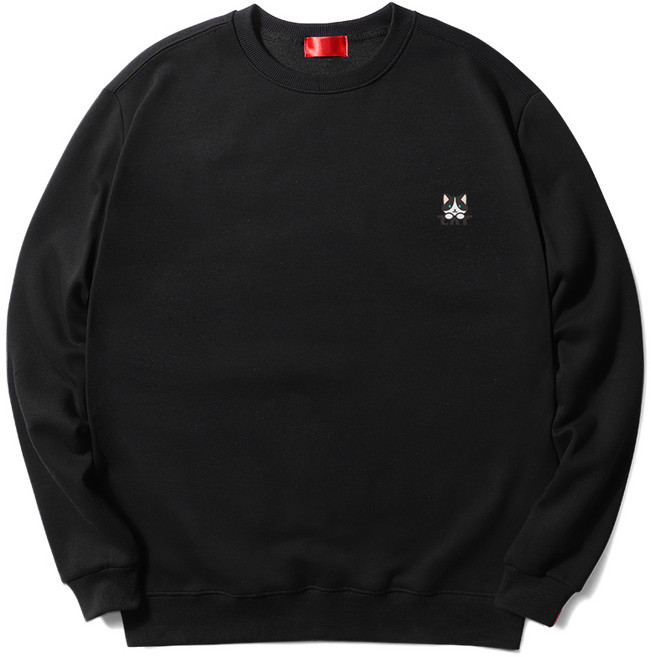 다꾸앙 커플캣 기모 맨투맨 C11DKA_DM2372