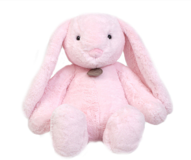 NOBLE RABBIT 兔子安撫娃娃, 粉紅色, 1個