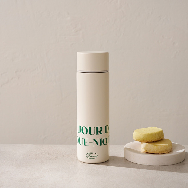 8위 - 모던하우스 TO GO 가방에 쏙 휴대하기 좋은 미니 텀블러, 1개, 150ml, 레터크림