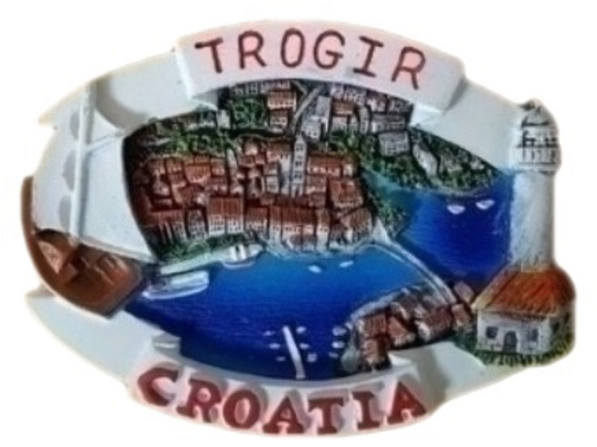 세계 여행 컬렉션 냉장고 자석, 유럽크로아티아B