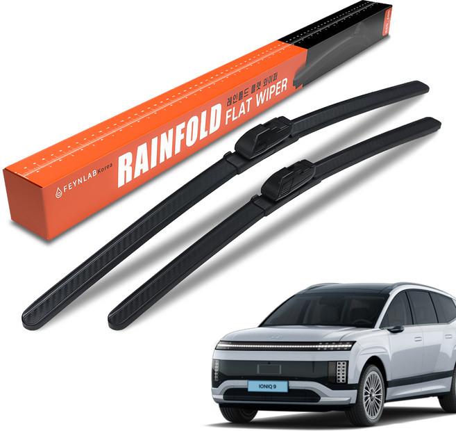 파인랩 레인폴드 플랫 전면 와이퍼 2종 세트, 현대 아이오닉9 (25년~현재)