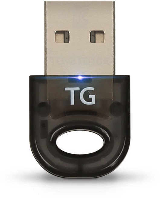 TG삼보 블루투스 V.5.0 USB 3Mbps 동글, TG-BTD10K, 블랙