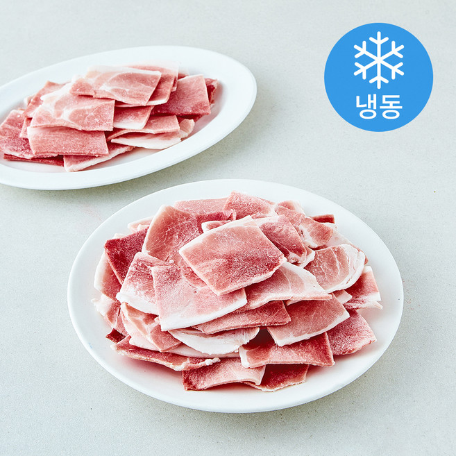 스페인산 앞다리살 제육볶음 불고기용 3mm (냉동), 1개, 5kg