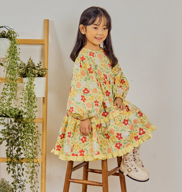 빔보빔바 여아용 나나프릴 원피스