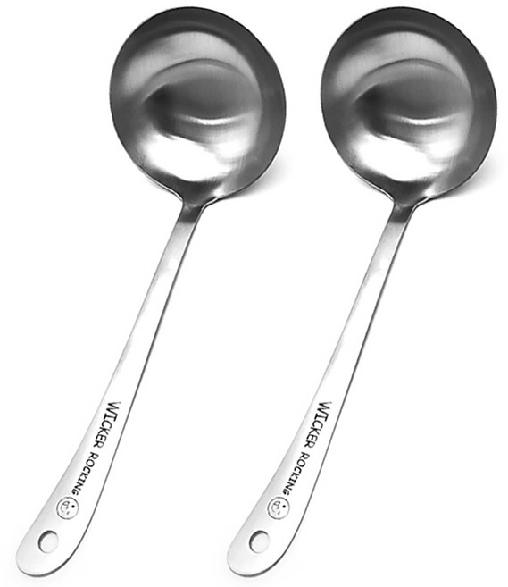 윙커 스텐 국자, 혼합색상, 2개