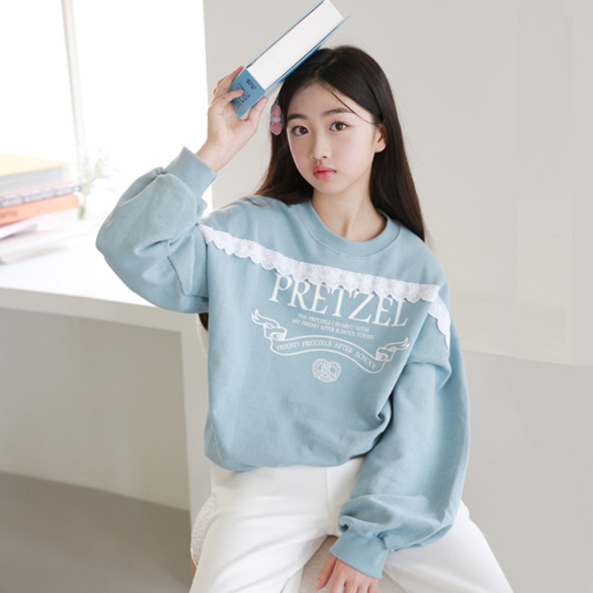 나나주니 여아용 프레첼 도비 코디 상하의 세트