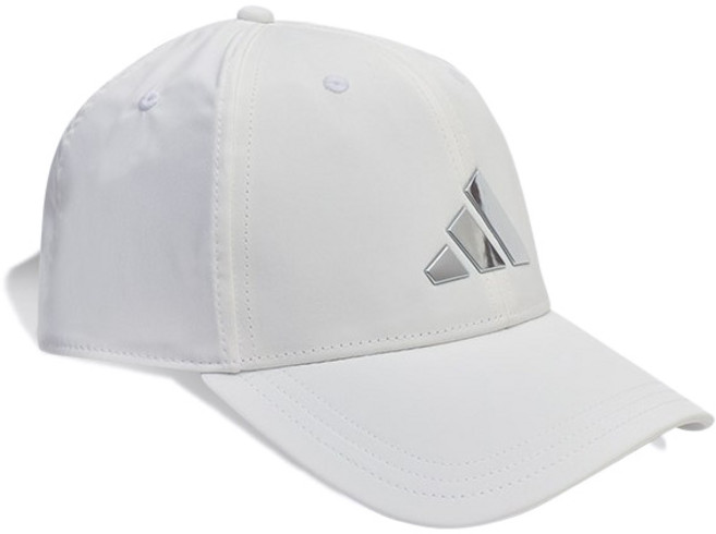 아디다스 메탈 캡 스포츠 모자, 화이트(HT5780), 1개