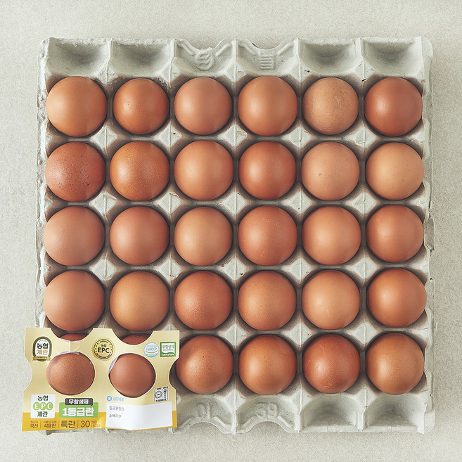 농협 EPC 무항생제 인증 1등급 특란 1.8kg, 30구, 1개