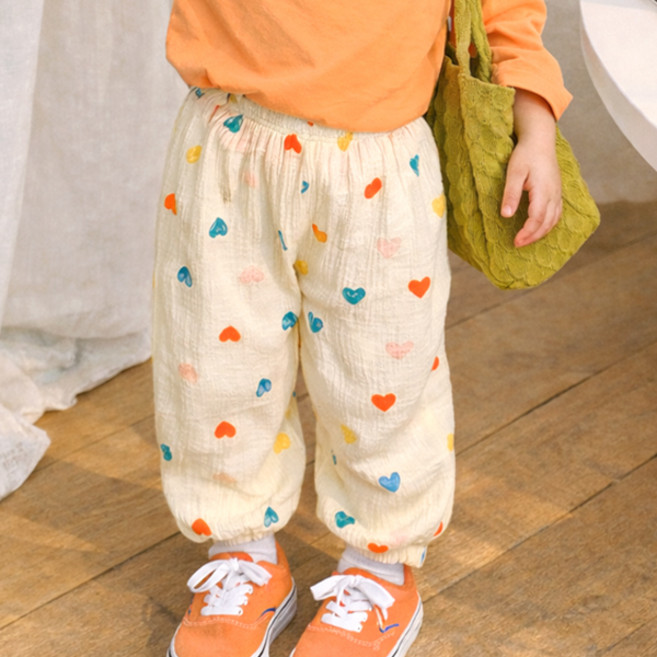 우주아이 아동용 햇살가득 배기핏 팬츠