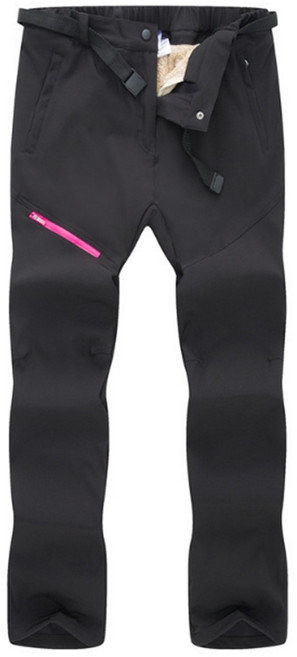 데이소이 여성용 포인트 지퍼 윈드 팬츠