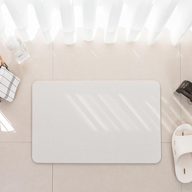 모던홀릭 규조토 발매트, 그레이, 1개