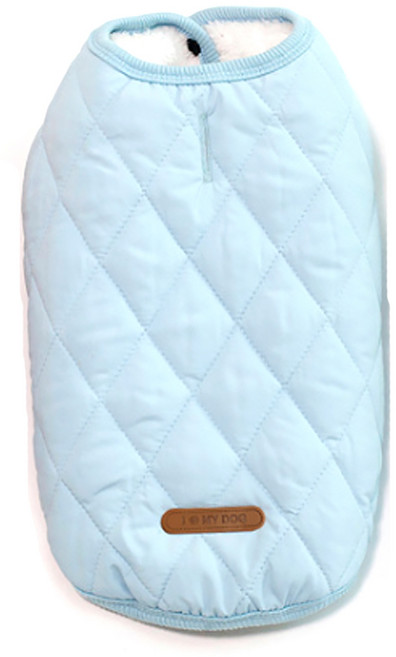 알럽펫 반려동물 클래식 패딩 조끼, 레이크 블루, 1개