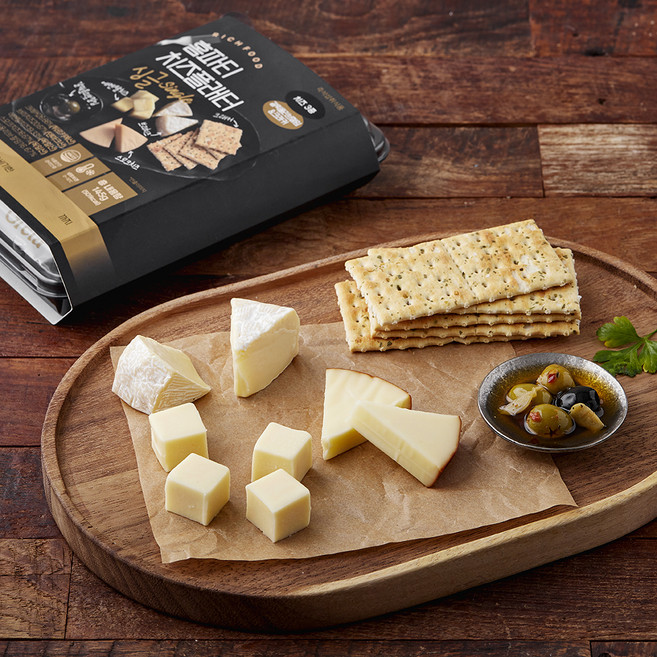 홈파티 치즈 플래터 싱글, 145g, 1개, 1개입