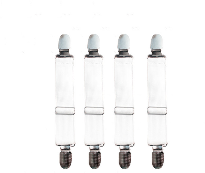 노바리빙 침대시트 고정집게 일반형, 화이트, 4개