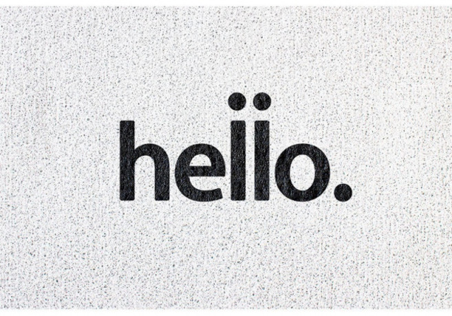 더자카 미끄럼방지 먼지제거 코일 현관 매트 FREE, 화이트, 1개