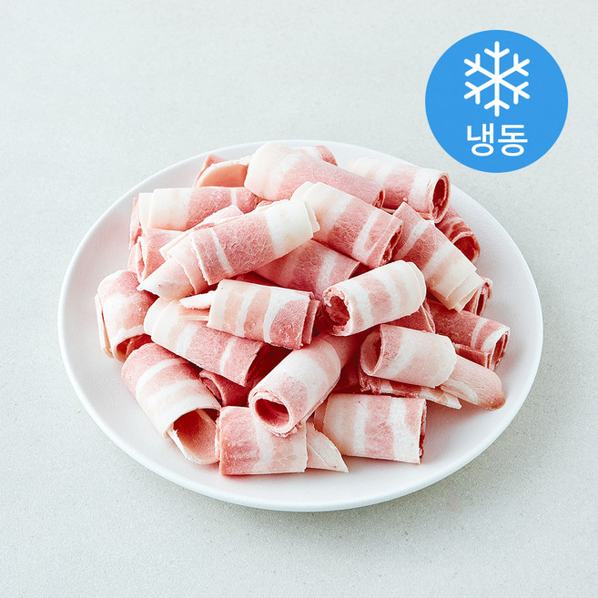 대패 삼겹살 (냉동), 1개, 500g