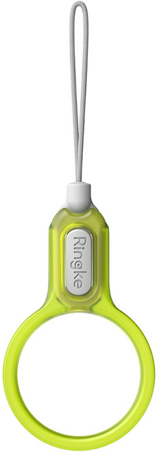 링케 버클 핑거링 스트랩, 네온 그린, 1개