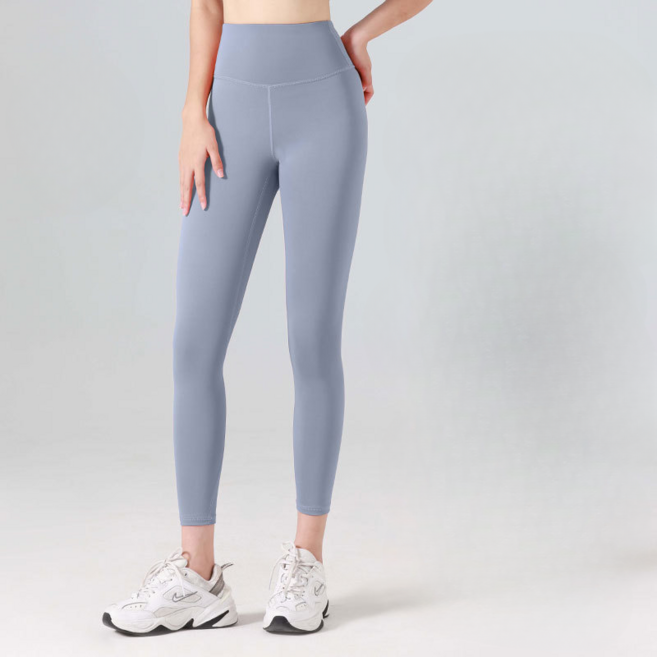 Marketpia 女性皮拉提斯瑜珈冬季內刷毛九分緊身褲