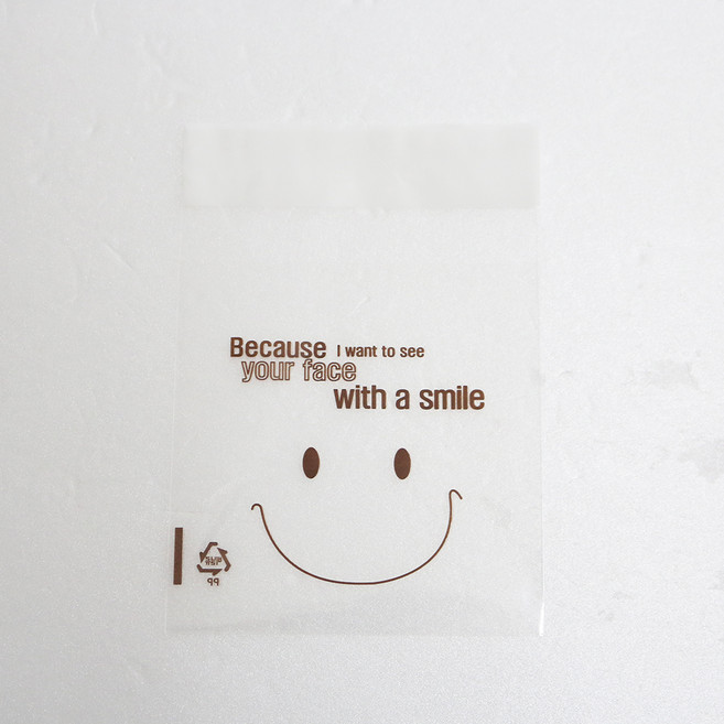 접착 스마일 봉투, 500개, 1개
