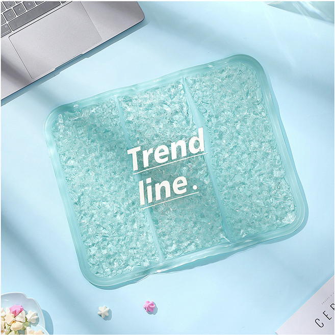 순잠 강아지 여름 쿨링 매트, 민트, 1개